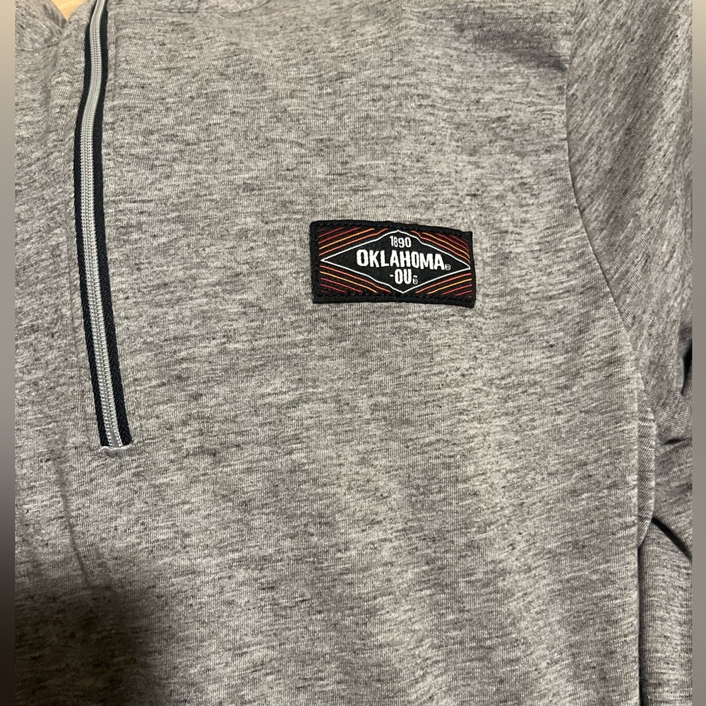 League, Oklahoma Sooners 3/4 zip size small - Picture 3 of 5